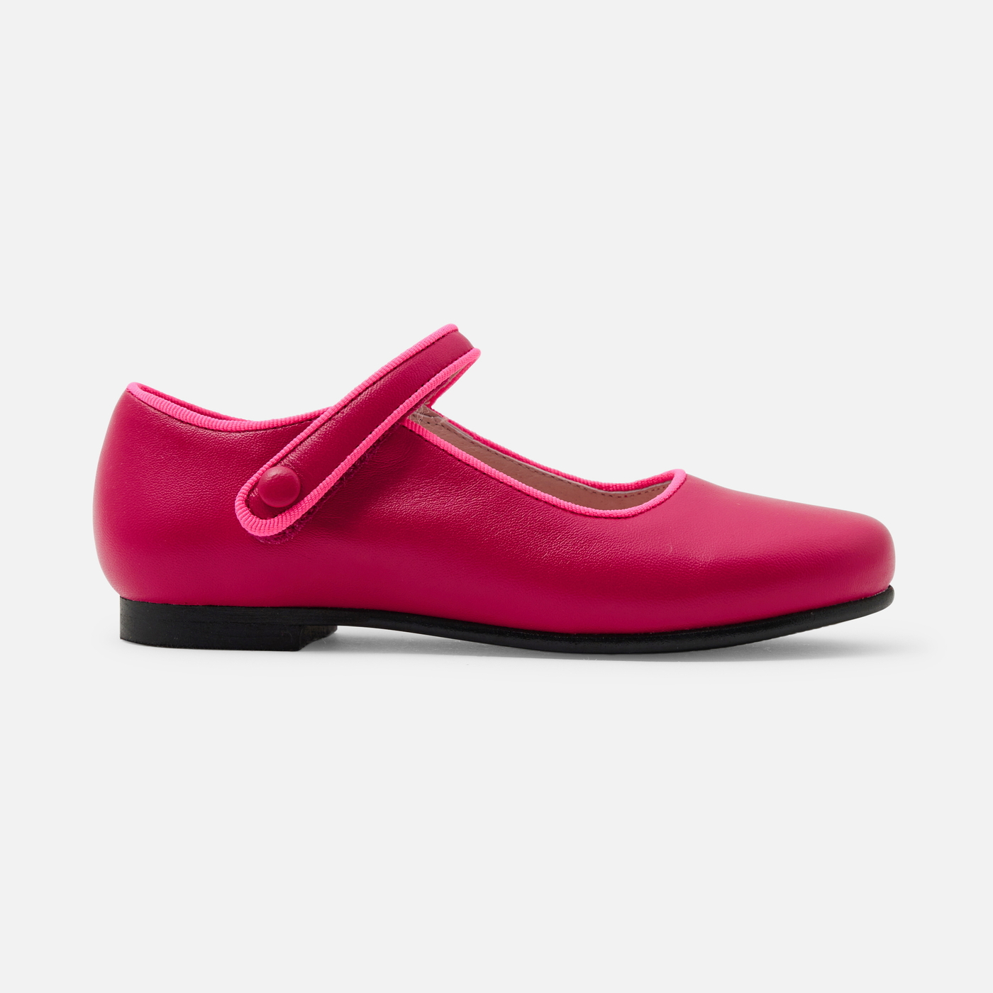 Charles IX enfant fille en cuir lisse Rose Jacadi CH